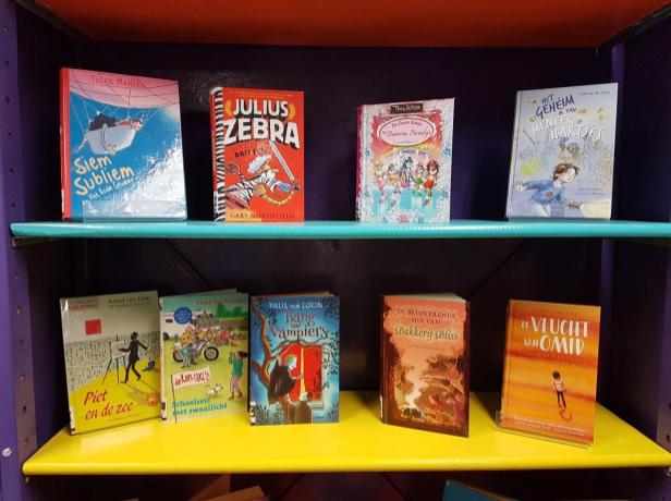 bieb Nieuwe boeken voor de bibliotheek!