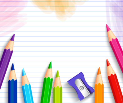 school_background_with_pencils
