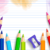 school_background_with_pencils
